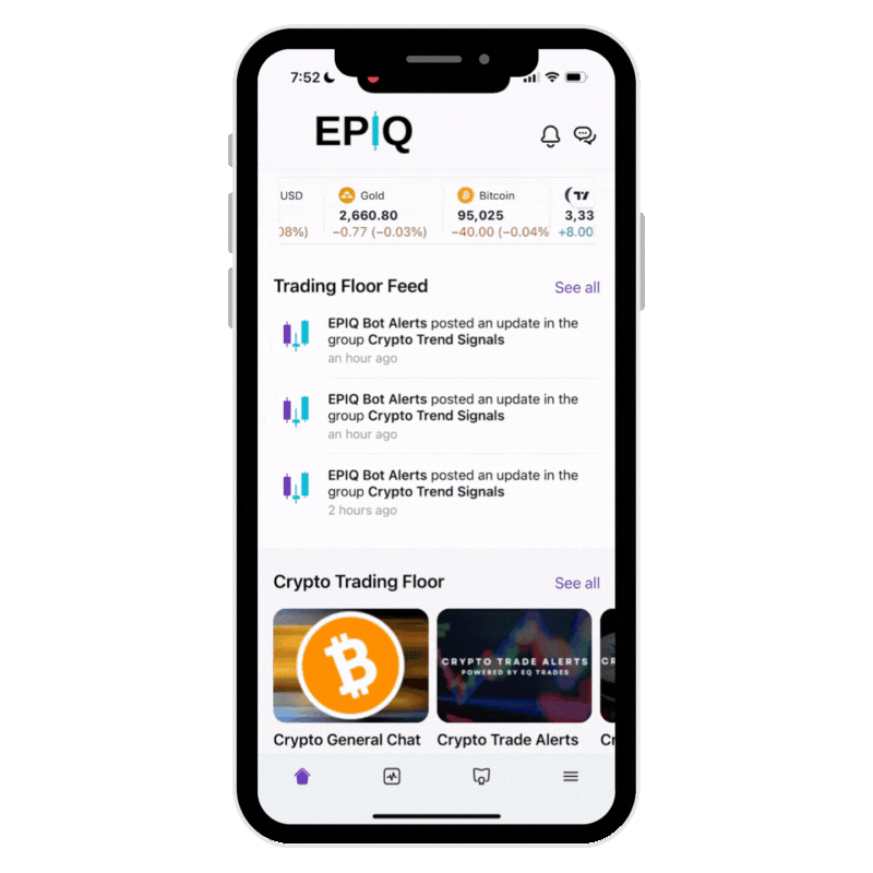 Elevate Your Trading Skills with EPIQ Trading Floor Navigating the fast-evolving crypto and NFT landscape can be challenging. At EPIQ Trading Floor, we provide: Exclusive Trade Signals: Identify profitable opportunities in crypto markets. Member’s Only Livestreams: Gain insights from experienced traders in live sessions. One-on-One Coaching: Get personalized guidance to refine your strategies. Exclusive Mobile App Access: Manage your trading portfolio with ease. Sign up today and use code "BLOG" at checkout for 10% off your membership. Enjoy a risk-free 3-day trial, and cancel anytime within 72 hours without being charged.